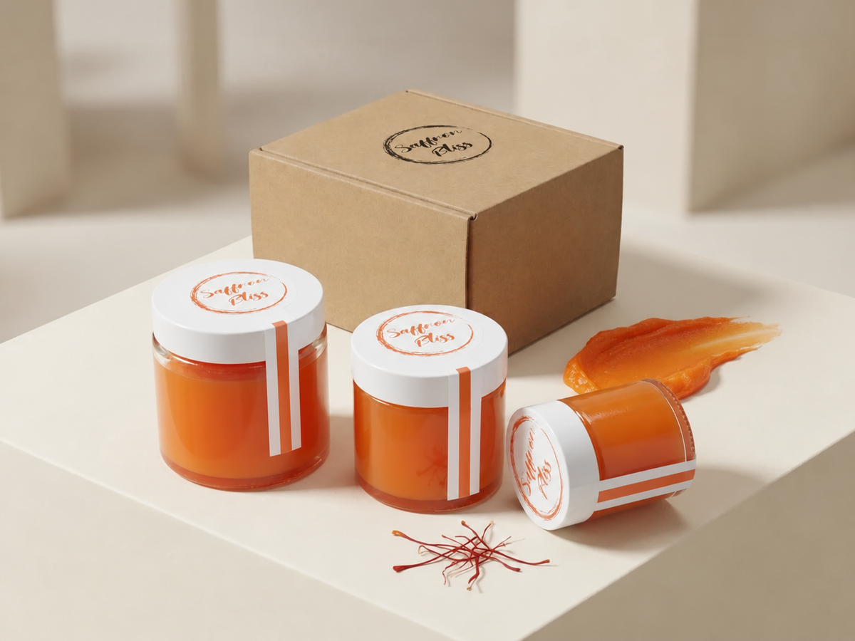 Saffron Bliss Organic Saffron-Rich Eczema & Psoriasis Cream